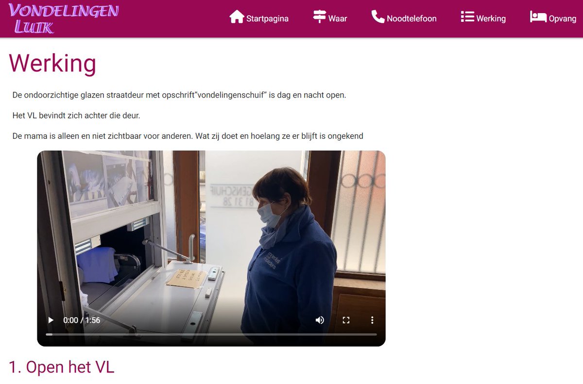 Het eindproduct voor #vondelingenluik . We zijn blij met wat het geworden is. 🙌  #thomasmore #itfactory #orientationproject