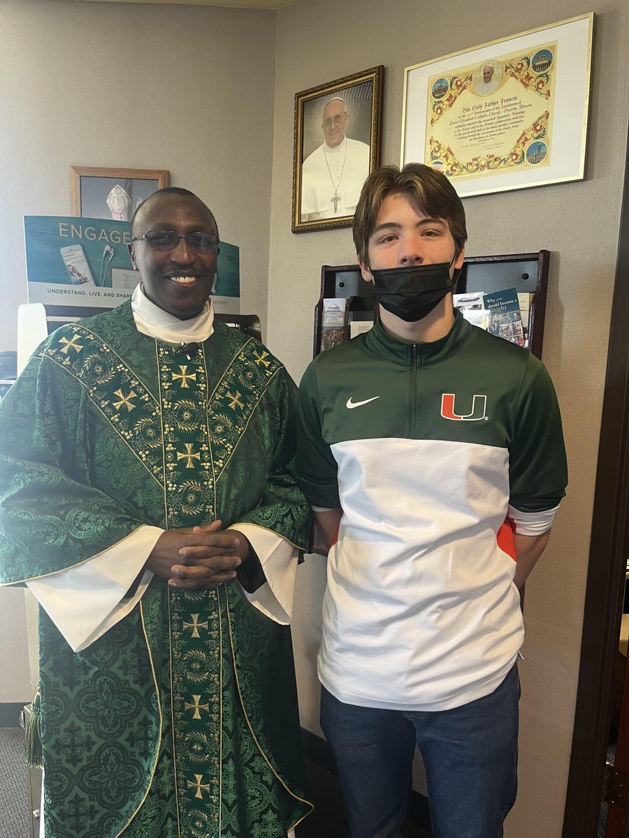 StMichaelHouse's tweet photo. John with Fr. Alfred at St. E's!
#picswithmypastor https://t.co/9TyOsVbtI7