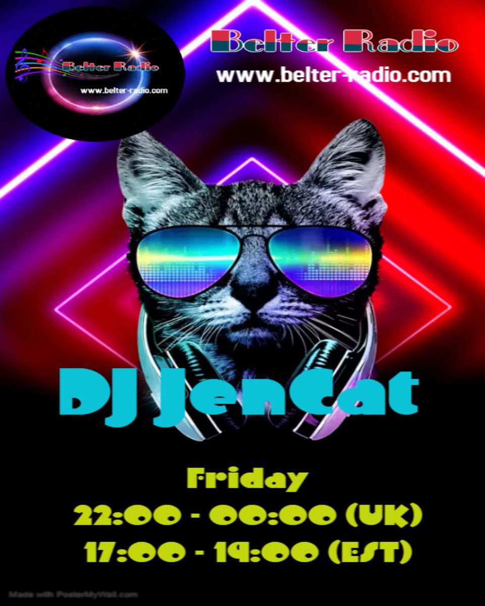 DJencat's tweet photo. Tune in this Friday 02/04/22 for "Jammin with JenCat" on @BelterRadio for some great indies and of course join us in the chatroom! 5-7 pm EST 2200 till 0000 UK
https://t.co/RTKWeYLLOg
https://t.co/iwnu6dicmY
Also Airing: @theshrubs3 @kirt_music @TheDarrenHolla1 @music_paddock https://t.co/6KR7e0CMVC