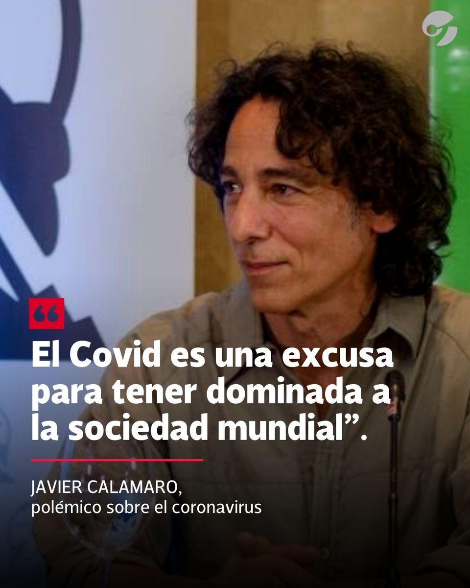 clarincom's tweet photo. Javier Calamaro se volvió viral por sus dichos sobre el Covid. Además, fue duramente criticado por expresarse en contra de las vacunas.

Más: https://t.co/PoLBInC1We https://t.co/Va5iePbtTP