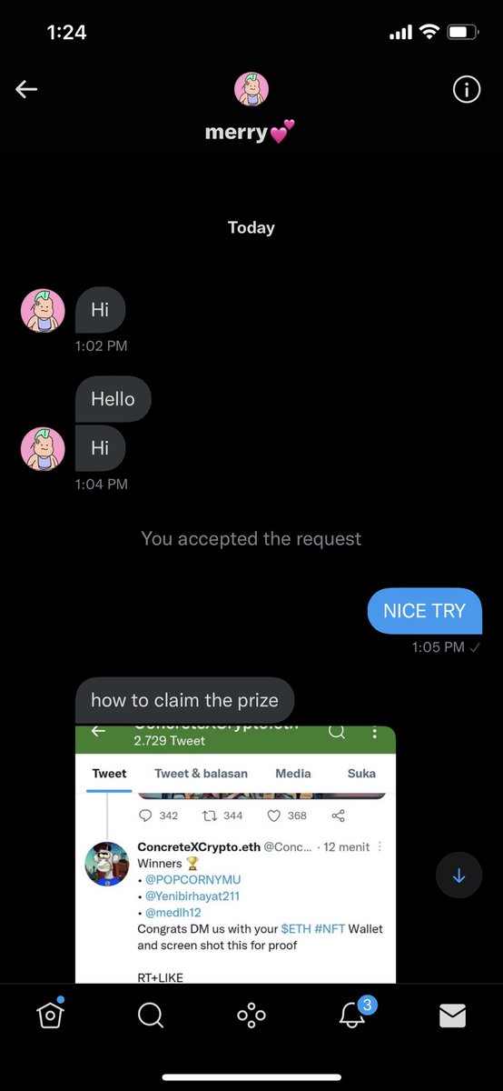 Fool me once! Shame on me! You aren’t going to fool me twice! @reddit_____
Watch out everyone! Current name of the account after they blocked us!