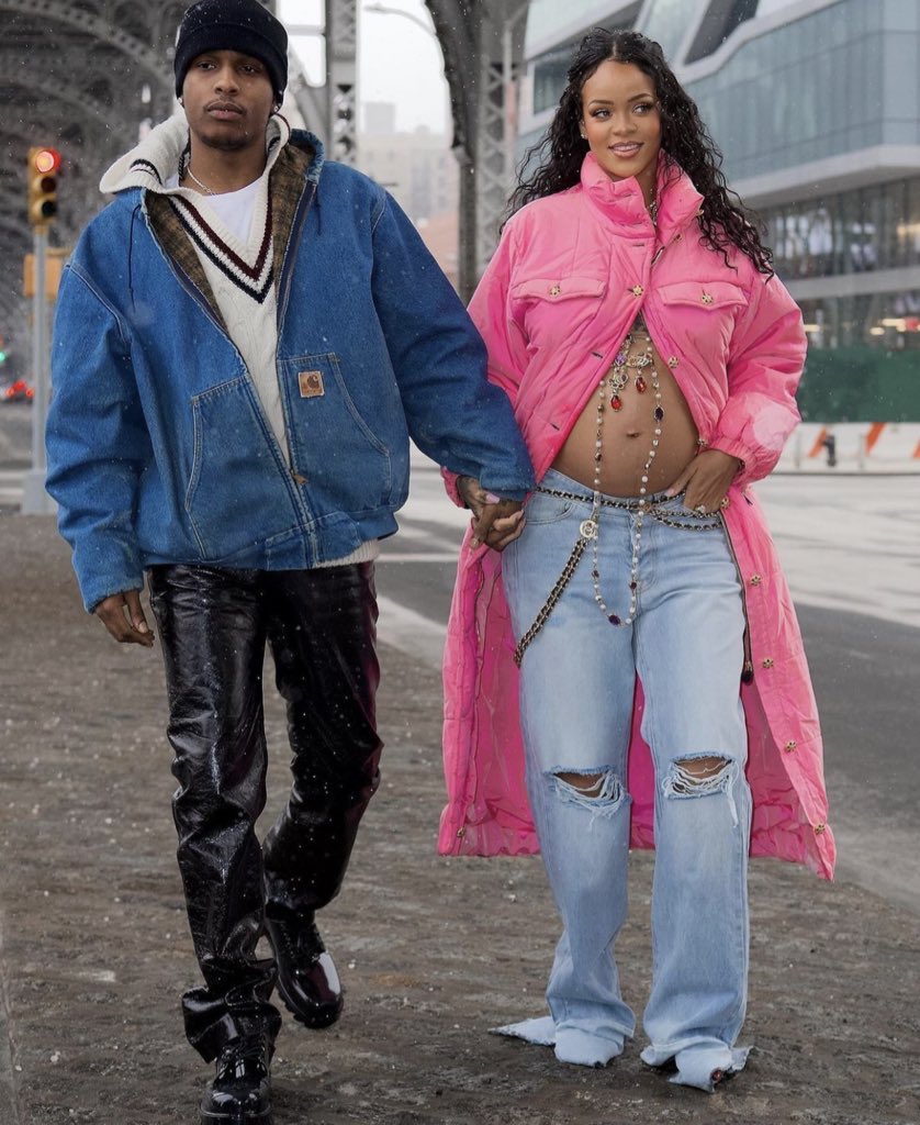 204Fashion's tweet photo. Rocky &amp; Rihanna https://t.co/5SRX8DfXdV