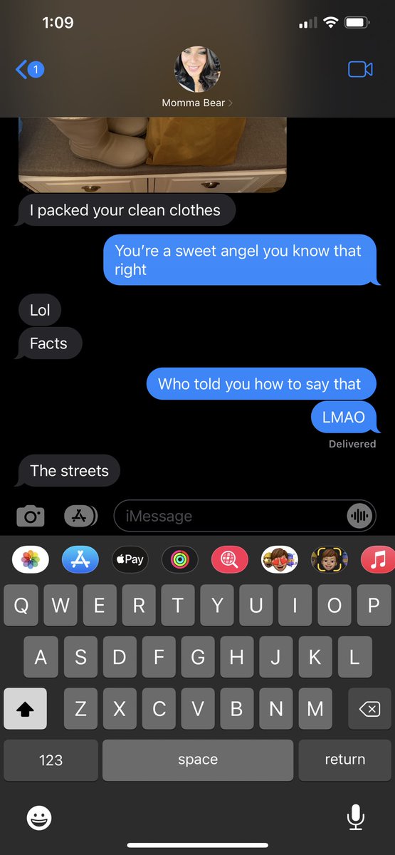 Whoever taught my mom this, count your mf days 😭