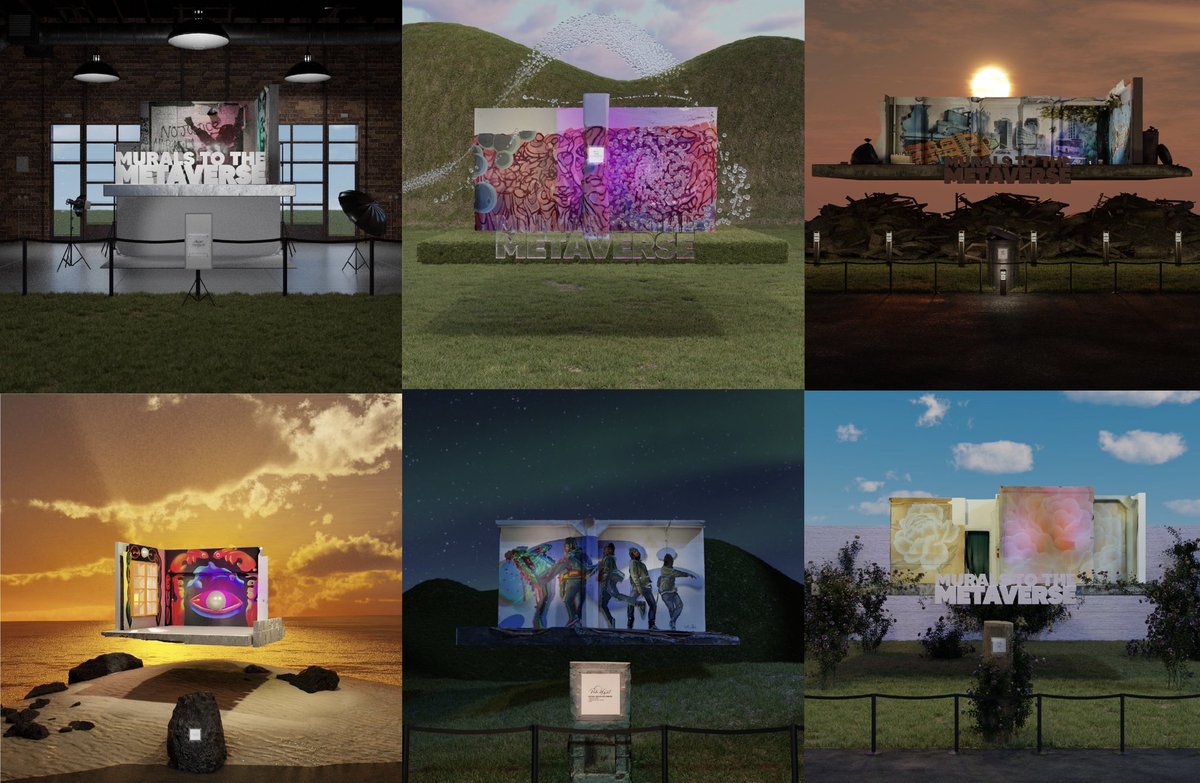 Shoutout <a href="/JetsharkLambo/">jetsharklambo.eth</a> for winning our <a href="/MTTMoak/">Murals to the Metaverse</a> auction! Can’t wait to see where these beauties end up✨✨ #muralnft #NFTCommunity #oaklandnft