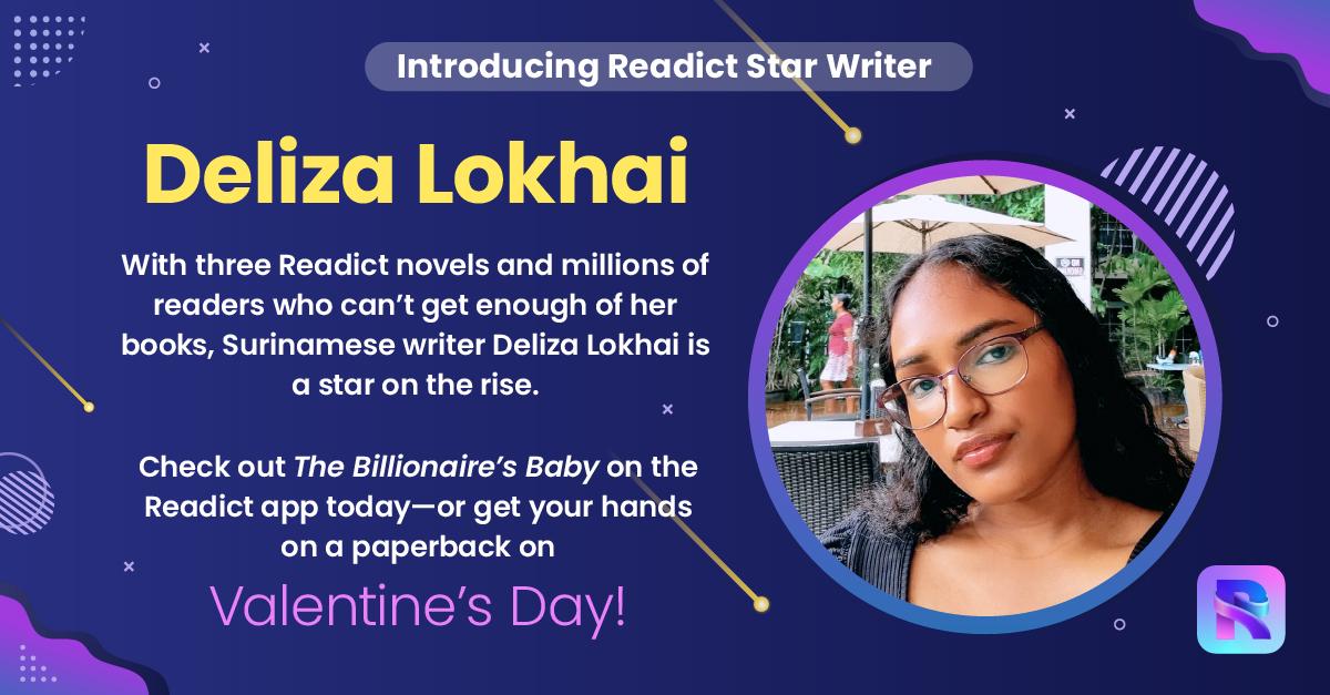 ReadictN's tweet image. Introducing (cue drumroll)
.
.
.
Readict star writer Deliza Lokhai, author of The Billionaire&apos;s Baby!

#authorintro #authoralert #booktwitter #booktwt #writers #starwriter #romance