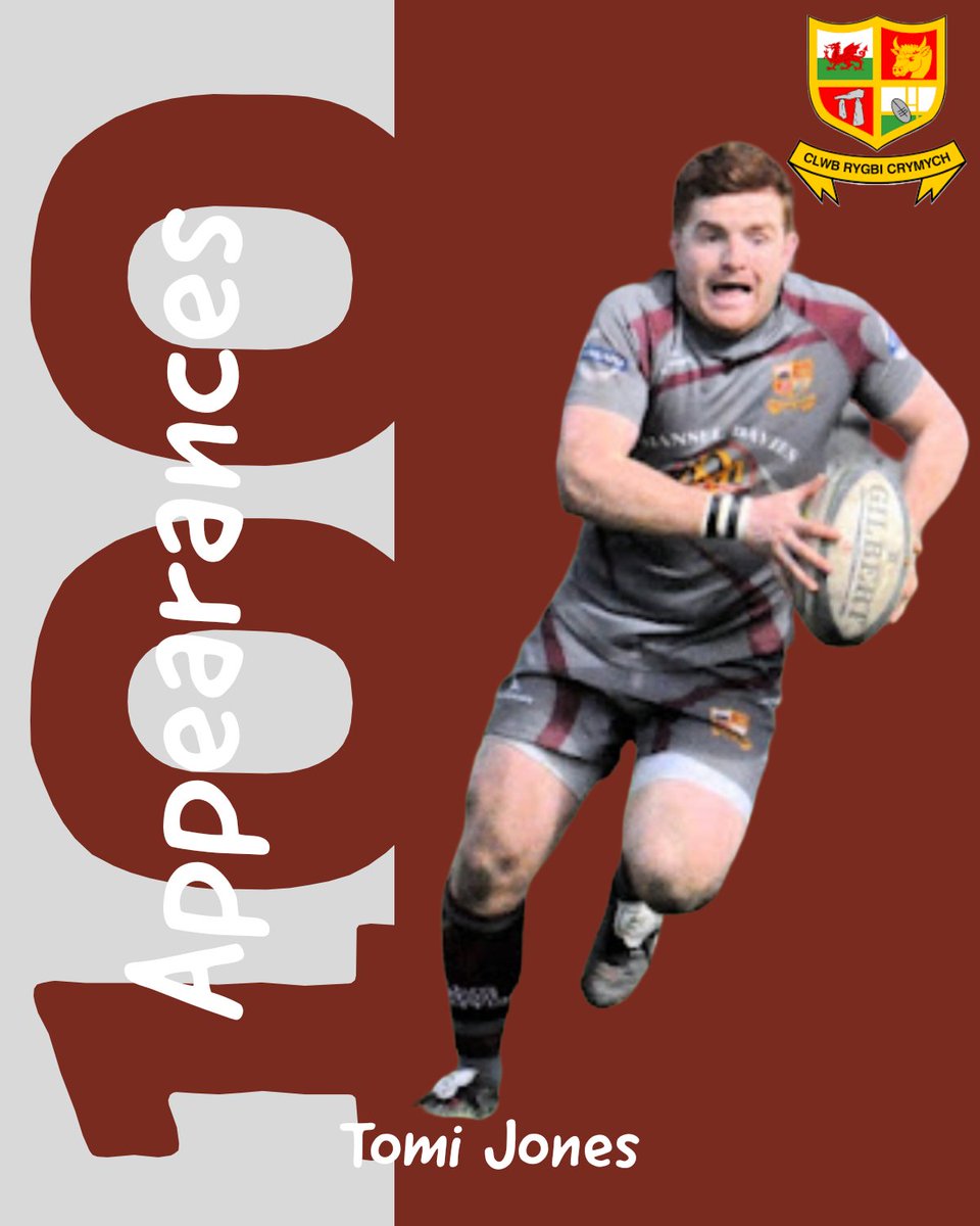 1️⃣0️⃣1️⃣ 𝗮𝗽𝗽𝗲𝗮𝗿𝗮𝗻𝗰𝗲𝘀 🐂

Llongyfarchiade i Tomi Jones, 1️⃣0️⃣0️⃣th appearance i'r 1sts yn erbyn Penfro (16.10.2021) 👏

𝗧𝗼𝗽𝗺𝗮𝗻 Tomi! 🐂