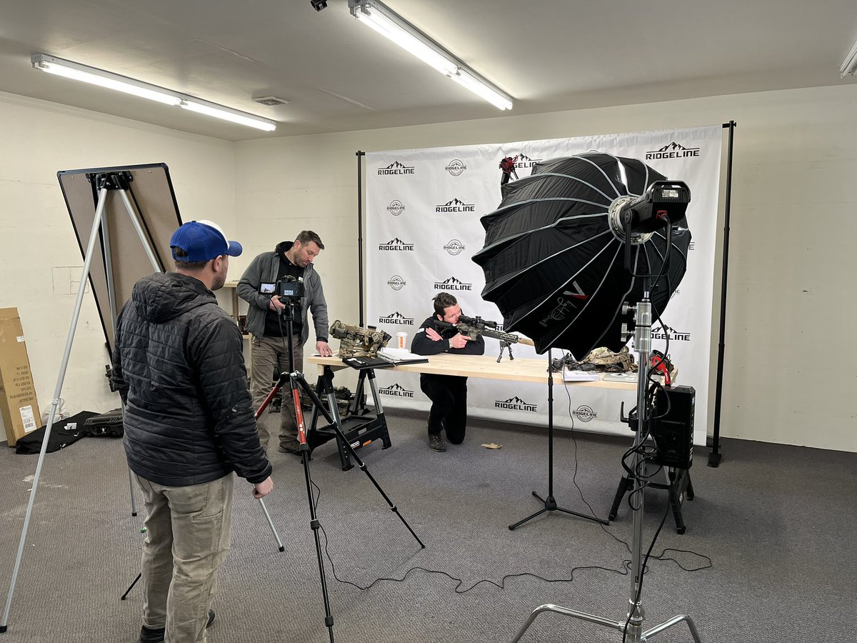 Having fun shooting video instead of firearms today.
