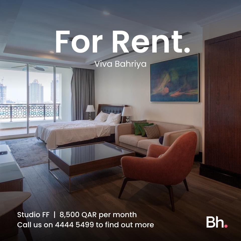 BetterHomesQa's tweet photo. For Rent - The Pearl
Fully Furnished
69 sqm
8,500 QAR per month

Call us on 4444 5499 to find out more 🤩
 #Qatar #qatarnews #qatarliving #realestate #realestateagent #قطر #قطر2022 https://t.co/ZjNxJv62LI