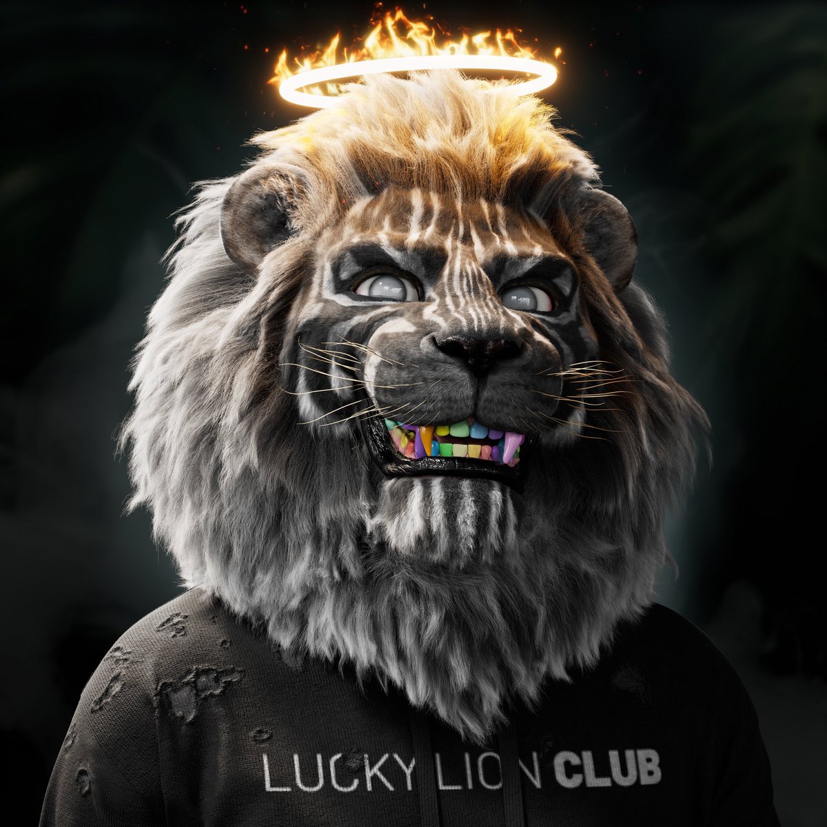 AMARRR004's tweet photo. I’m new in NFT, but I find this cool project @Lucky_Lion_Club. They have beautiful sneak peaks and very big audience https://t.co/99oWO4iJCc