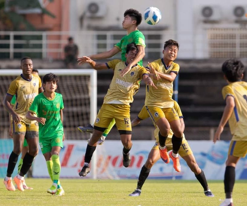 VerticalFutbol's tweet photo. Hun Sen Cup  🇰🇭 || #PartidoRandom

Phnom Penh Crown 1-0 Prey Veng FC

Con anotación de Andrés Nieto el Phnom Penh Crown venció al Prey Veng FC en partido de la Copa en Camboya. 

#HunSenCup #PhnomPenhCrown #PreyVengFC

 📸: @PhnomPenhCrown https://t.co/ONgYhrUp0L