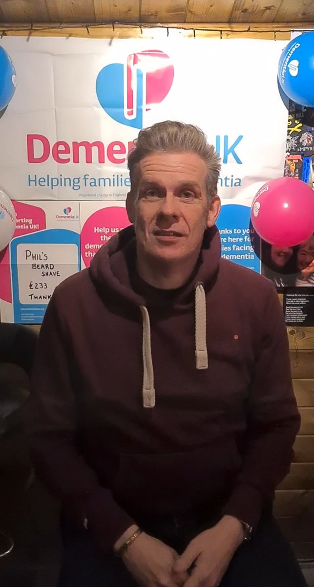 rockchick975's tweet photo. So proud of the hubbie, £233 raised for @DementiaUK #beardshave #inmemoryofmum https://t.co/hEAVlxboBK