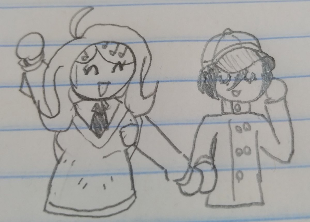 CookedMaruchan's tweet photo. Chibi Saimatsu Doodle #danganronpa https://t.co/2uwHQnMCFv