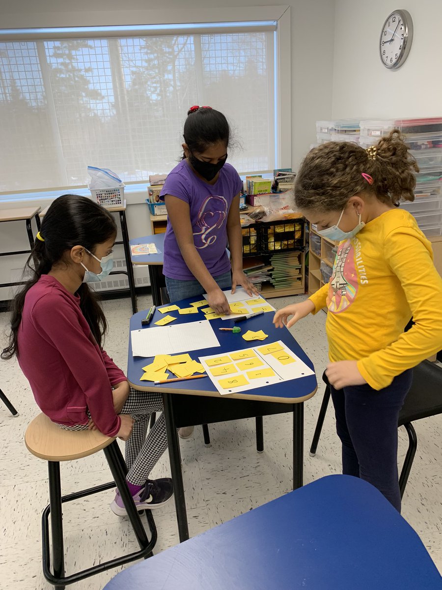 ClassroomJewel's tweet photo. Students did a great job of solving an open-ended math question today. They came up with 15 possible solutions! #seewhatimlearning #studentmathematicians #mathisfun #studentengagement #problemsolvers @ParkWestHRSB https://t.co/rsFCI9dfBM