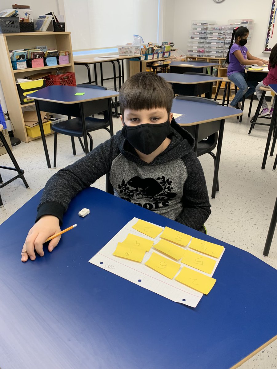 ClassroomJewel's tweet photo. Students did a great job of solving an open-ended math question today. They came up with 15 possible solutions! #seewhatimlearning #studentmathematicians #mathisfun #studentengagement #problemsolvers @ParkWestHRSB https://t.co/rsFCI9dfBM