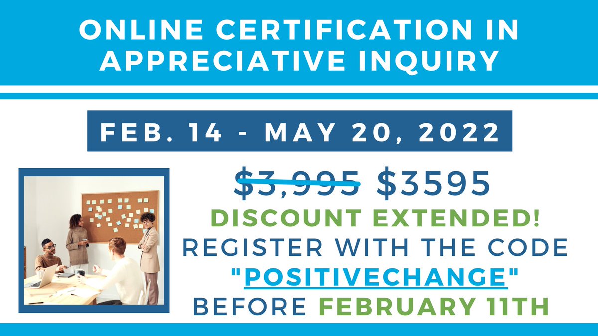 DISCOUNT EXTENDED!
Run, don't walk, to save $400 on our upcoming Online AI Certification Program!
You now have until February 11th to use the code POSITIVECHANGE when you register.
ai.catalog.instructure.com/programs/onlin…