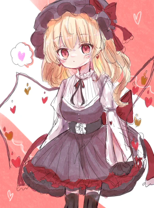 趣味全開のフランちゃん落書き #東方Project 