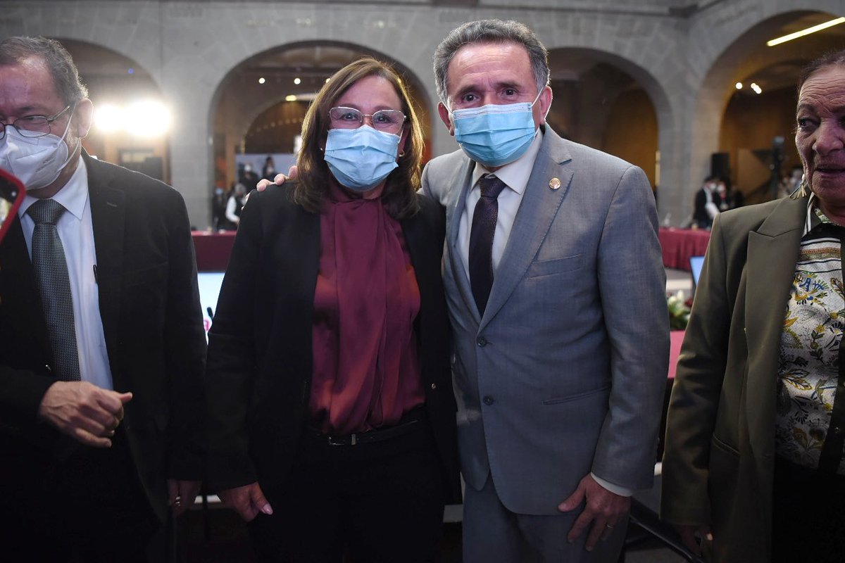 🟢 Le agradecemos a la Secretaria de Energía, <a href="/rocionahle/">Rocío Nahle</a>, su oportuna participación en la #VIIIReuniónPlenaria de los <a href="/MorenaSenadores/">Senadores Morena</a>. En breve se discutirá la Reforma Eléctrica en el Senado, donde sin duda contará con todo nuestro apoyo. 🇲🇽