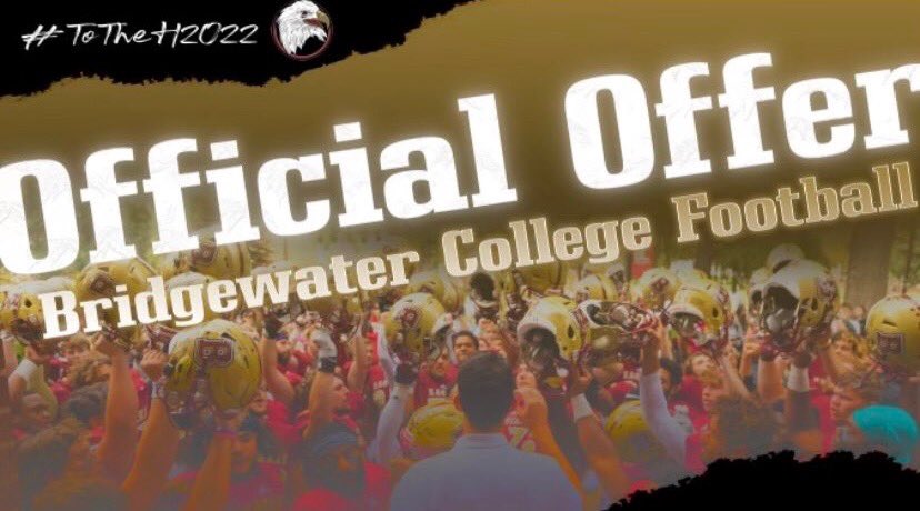 Drew5847's tweet photo. Blessed and honored to receive my second Official Offer at Bridgewater College @BH2OFootball @CoachRamey_ https://t.co/SciMKcCRIA
