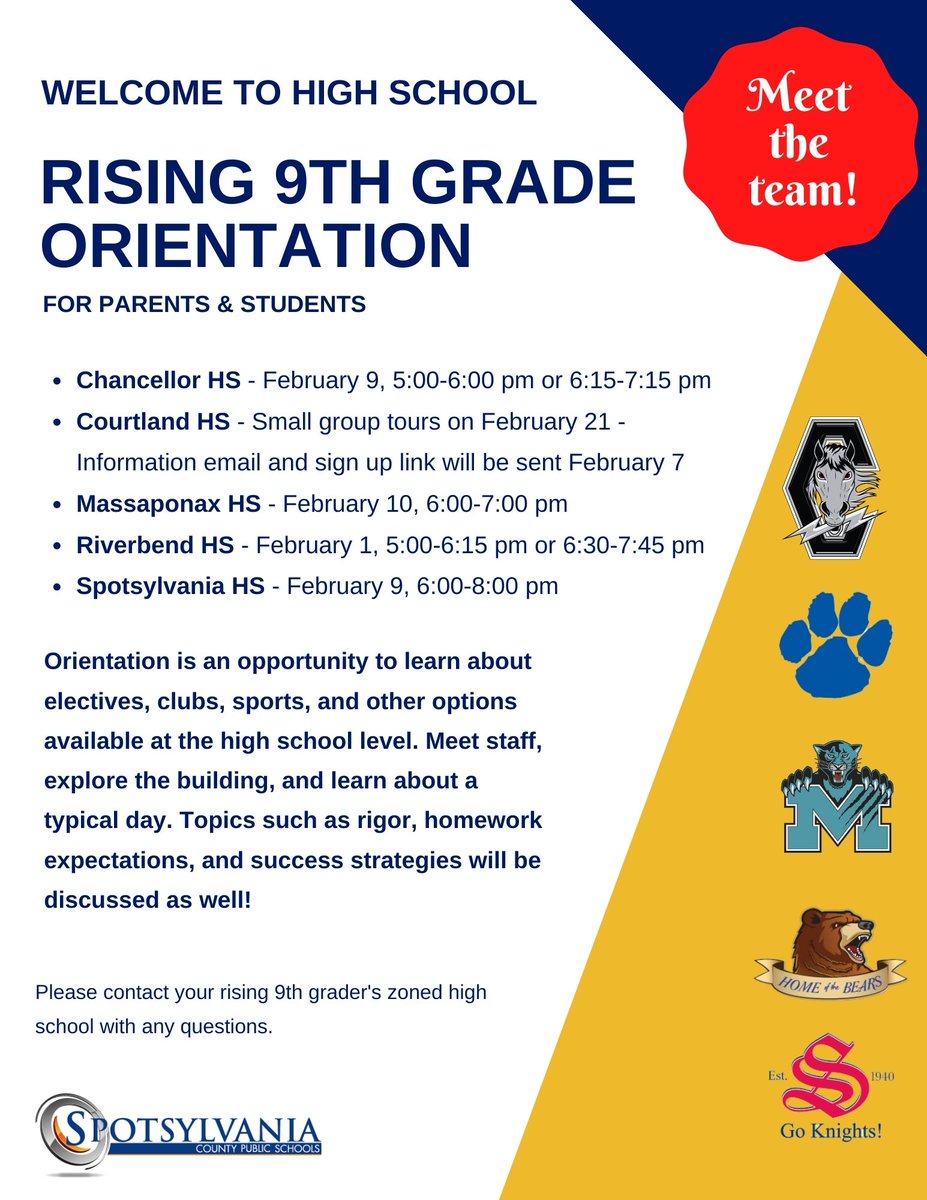 Spotsylvania County Public Schools tweet media