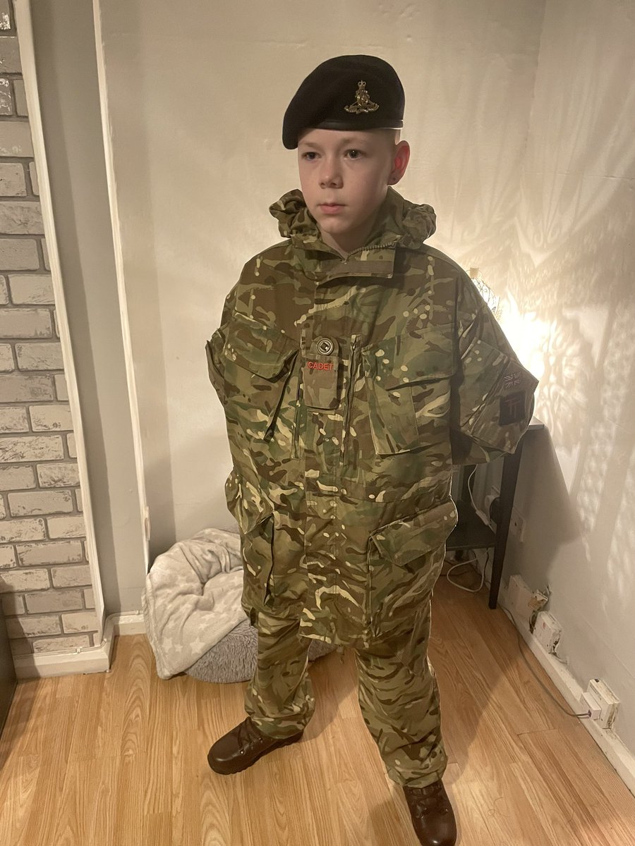 JHolbornACF's tweet photo. First parade night in uniform. @ArmyCadetsUK @DurhamAcf #SSouth #Cadet https://t.co/sZDmfhEoJd