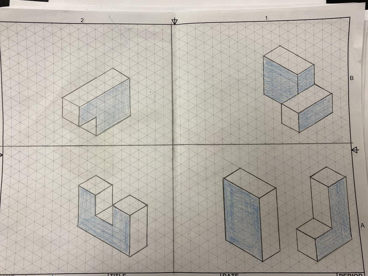 Causey STEM I students learned how to isometric sketch for a puzzle cube they designed.They built a prototype out of multi-link cubes,sketched their designs and are constructing the final product. #pltw <a href="/Causeytigers/">Causey Middle School</a> <a href="/MobilePublicSch/">MobilePublicSchools</a> <a href="/Careertechmob/">Mobile Career Tech</a> <a href="/ChasityCollie11/">Chasity Collier</a> <a href="/hoolie1julie/">Julie Matranga Neidhardt</a>