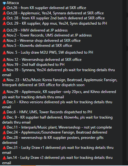 17caratfactory's tweet photo. #1plus1CF_updates
Seventeen mds Quick updates: (Batch orders only; own cargo for resellers, airshipping- not included) Posted on a weekly basis or whenever we have new arrivals in PH address
Full info also posted on FB Group: https://t.co/4iC1dH3Byf https://t.co/nB9ujTTF1q