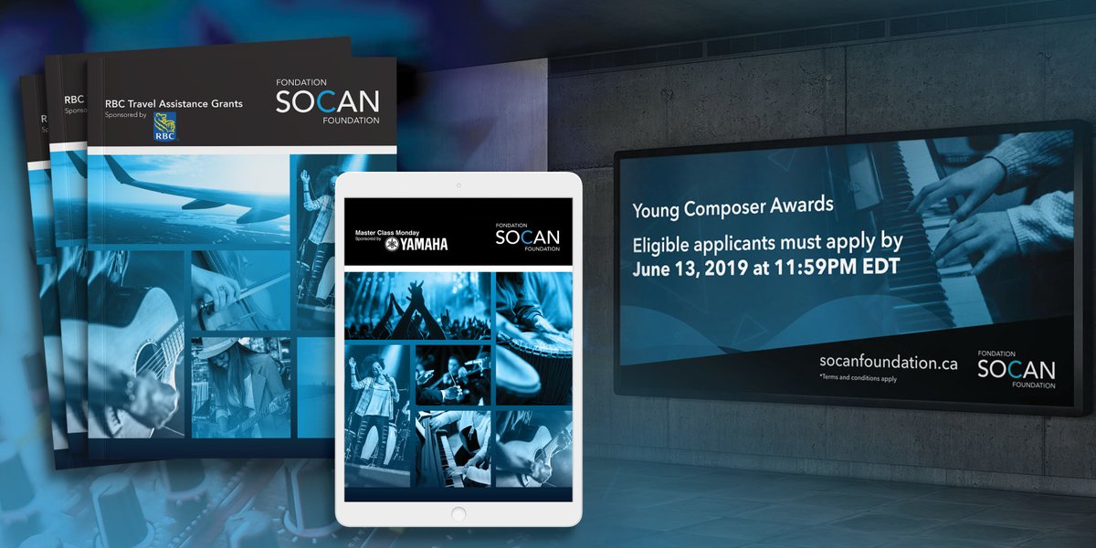 designdeplume's tweet image. Over the course of 2021, we created a number of print materials for @SOCANFoundation. Take a look at just a few of the materials we developed for them here! #ddpportfolio #ddpdesign #printdesign #reportdesign #socialmediadesign