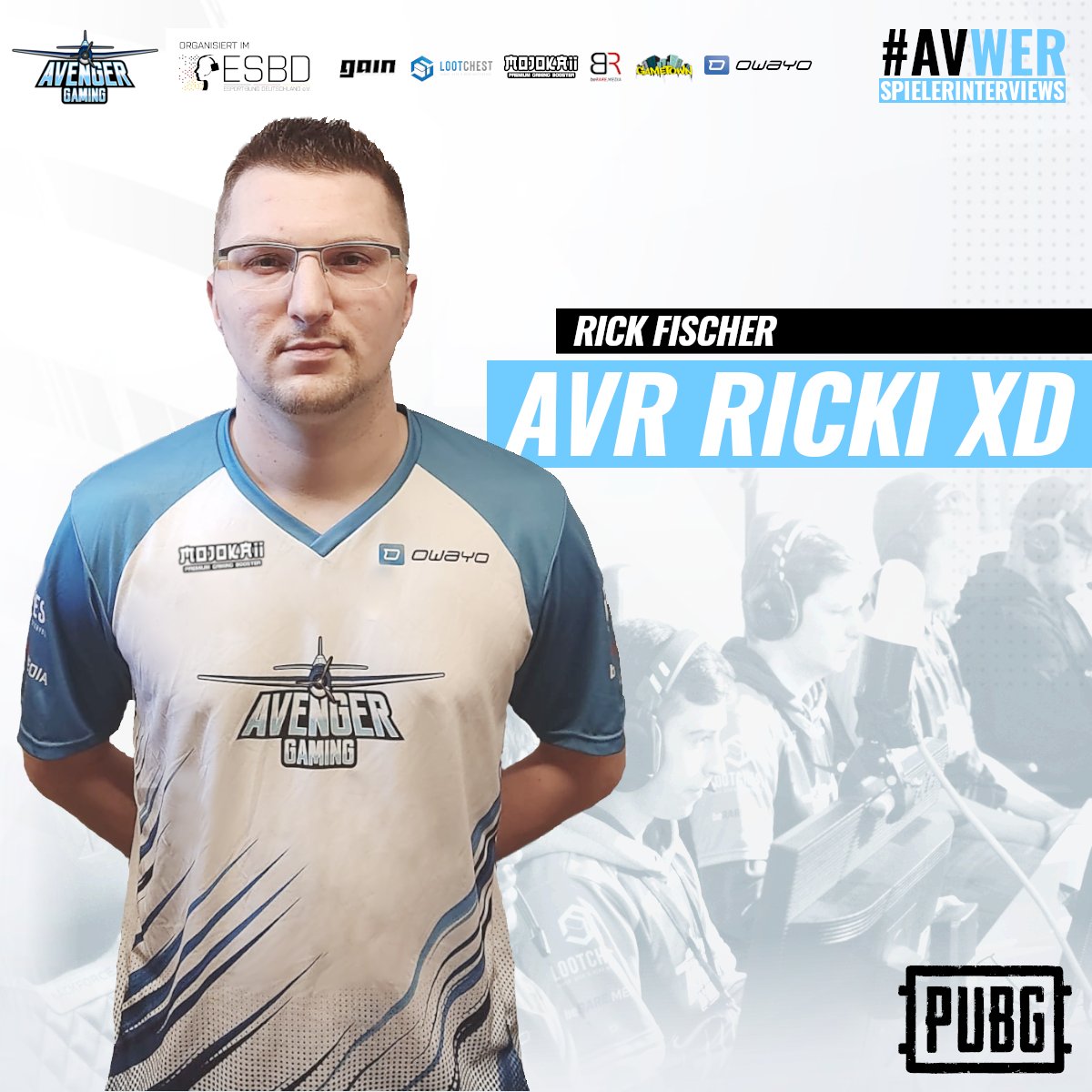 avrgamingev's tweet photo. Gespräch mit AVR Ricki xD (AVR.PUBG) --> https://t.co/TirM0h81j4
#pubg #xbox #esports #avr #avwer #gaming https://t.co/f1wu6bNkuJ