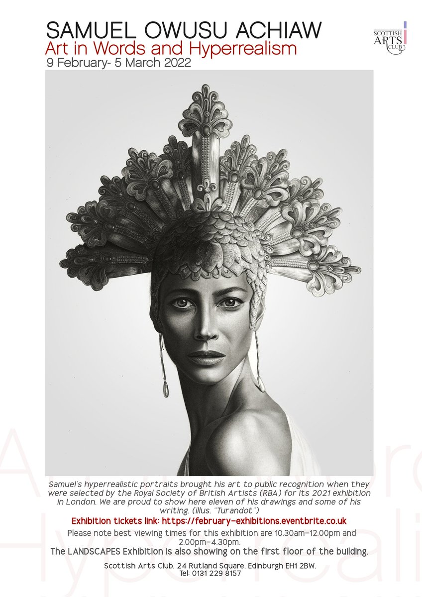 I am very excited to have my works exhibited by the Scottish Arts Club from 9th February to 5th March in Edinburgh. #art #exhibitions #scottishartsclub #pencilart #Edinburgh