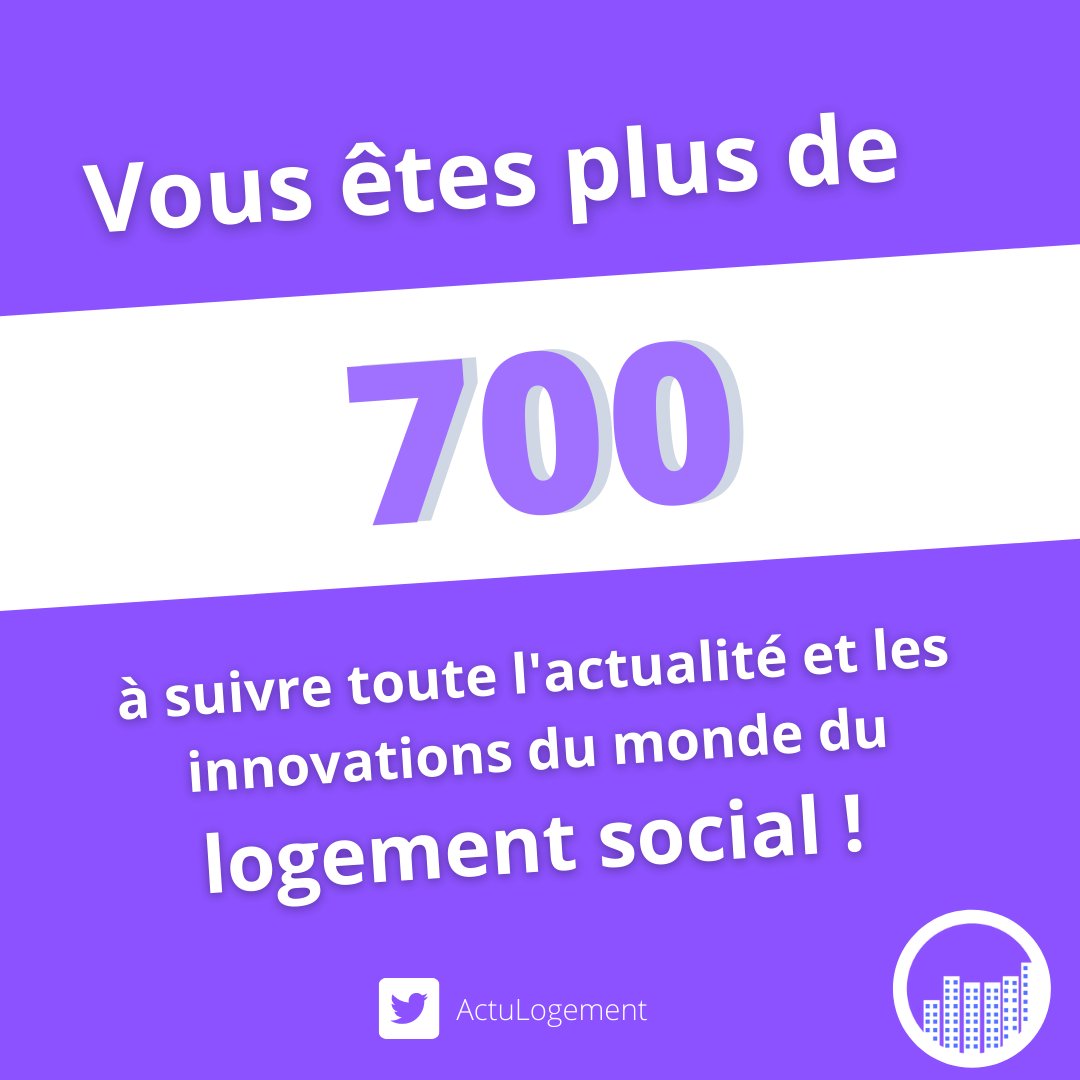🌟 UN GRAND MERCI ! 
Nous sommes fiers de promouvoir toute l'actu et les innovations des #BailleursSociaux ! 

👉 Vous travaillez pour un bailleur social ? Partagez nous vos innovations ou actualités, afin que l'on puisse les partager à cette belle communauté #LogementSocial !