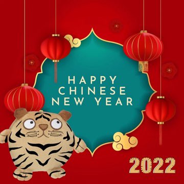 Wishing you all a happy Year of the Tiger #LunarNewYear #ChineseNewYear2022 #CNY2022 #YearOfTheTiger