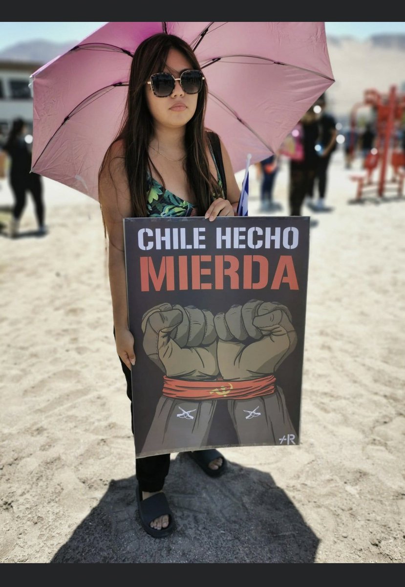 Ferantonia28's tweet photo. --El norte  cansados de la violencia e inmigración ilegal.
#IQUIQUE  salió a las calles. https://t.co/Aa6cx3iv4R