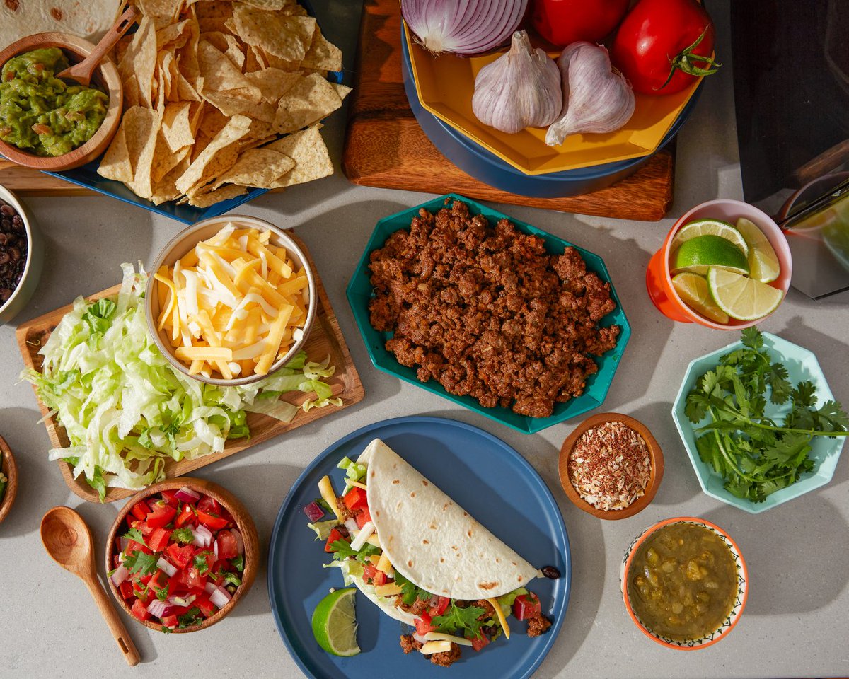 westbendkitchen's tweet photo. Enjoy our savory Air Fryer Tacos recipe in our WestBend air fryer. Get the whole family involved by creating a delicious taco bar!

Learn More: https://t.co/4AHn9CfXIc https://t.co/gLiHlLZIVD
