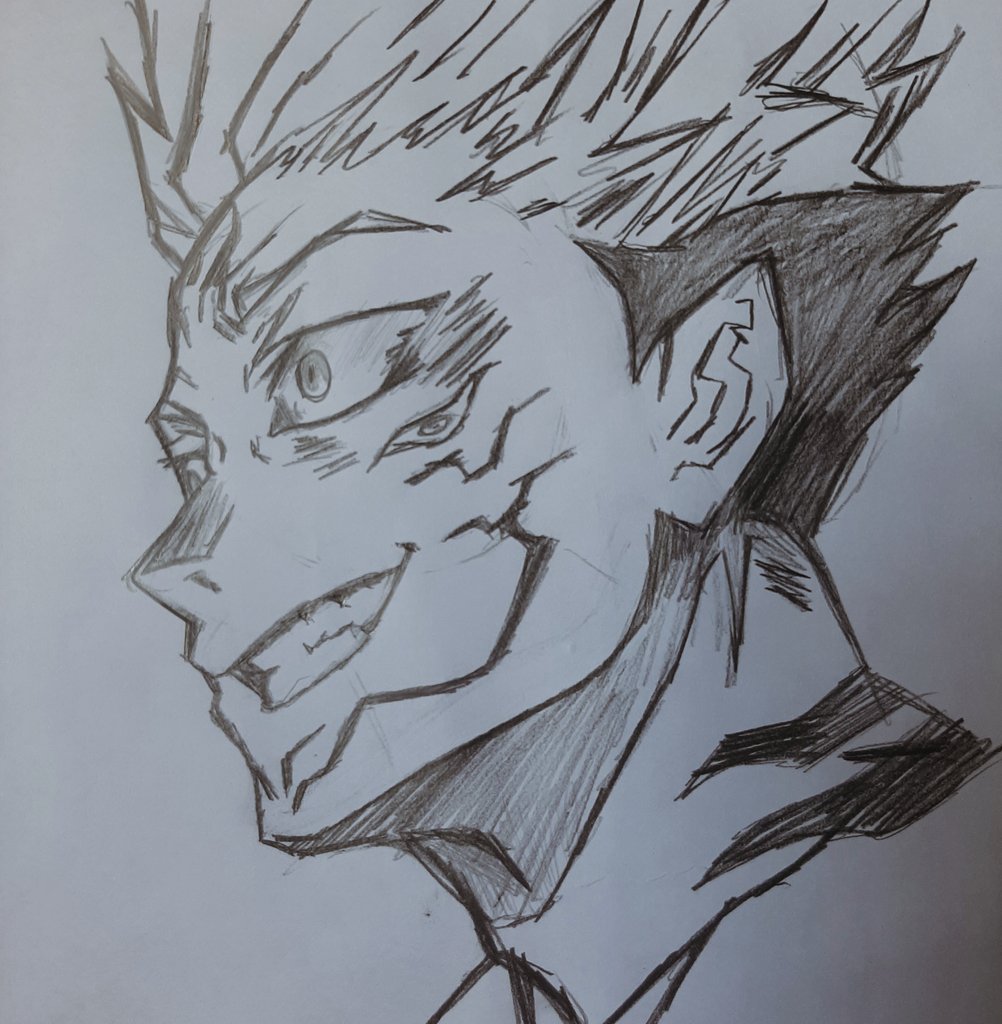 Daniel on X: a drawing/fanart of the character sukuna from the Jujutsu  Kaisen anime #drawing #anime #JujutsuKaisen #manga #fanart #sukuna  #kimetsunoyaiba #art  / X