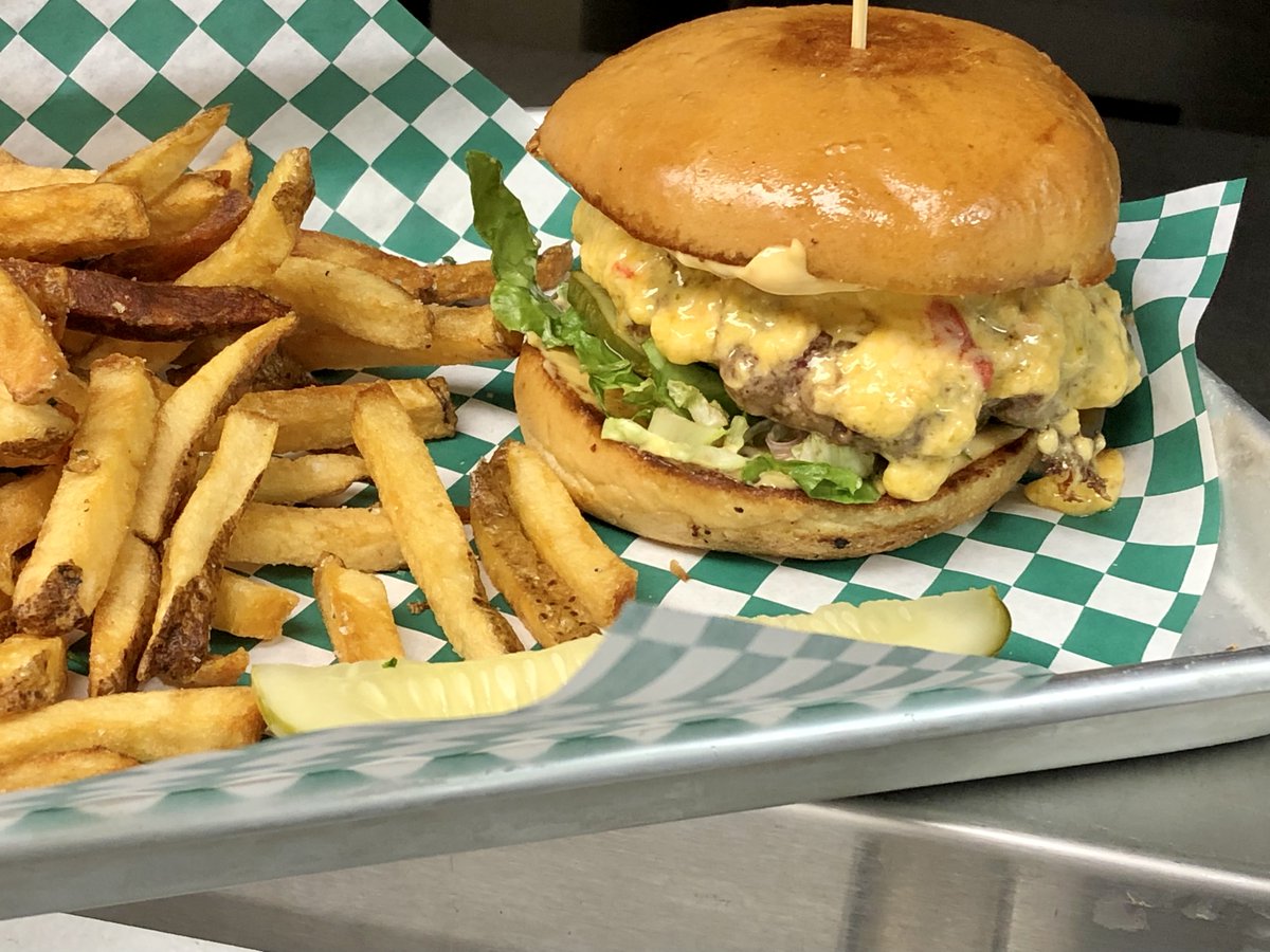 Tonight at There Brookhaven, our house ground smash burger, fries and a <a href="/MondayNight/">Monday Night Brewing</a> draft, all for $10.  Dine in or take out, we open at 4. (404)949-9677