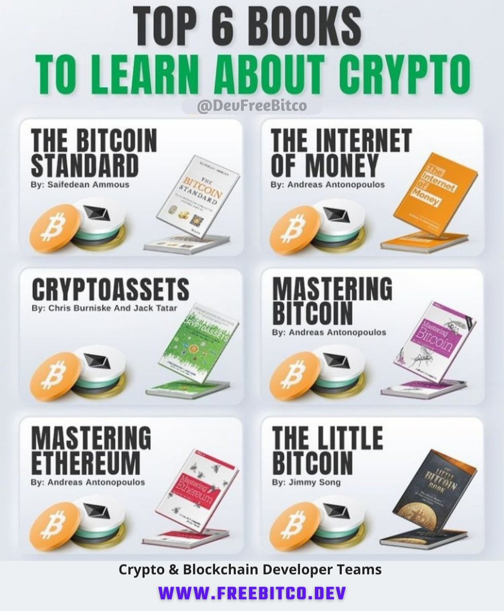 DevCodecrack's tweet image. #ebooks 
#learnonline 
#cryptocurrency
#VisualDesign
#bitcoin
#INFOGRAPHIC 
#BookRecommendations