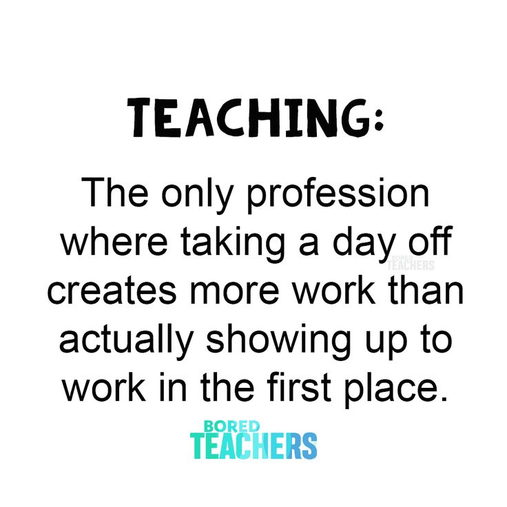 How true is this? 🤣
(Image via Bored Teachers)