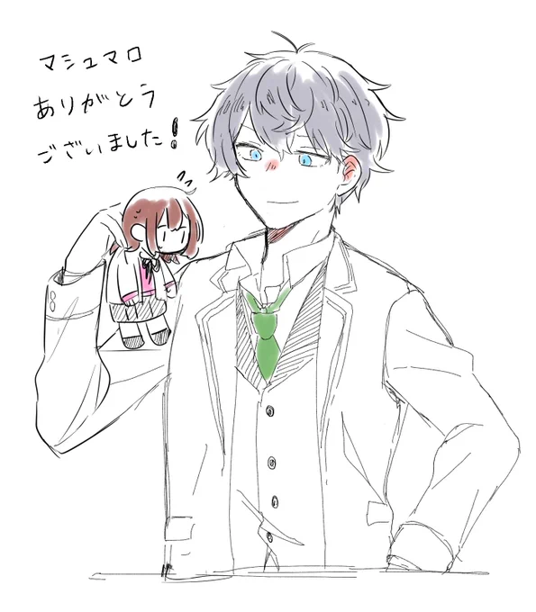 かってにいずあん(概念)にしてすみません…!!!マシュマロありがとうございました!!返信も遅れてごめんなさい…! 