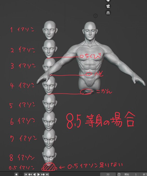 5頭身のtwitterイラスト検索結果 古い順