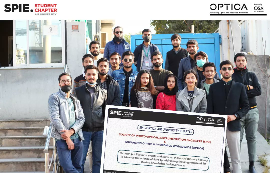 SPIE OPTICA Air University Chapter tweet media