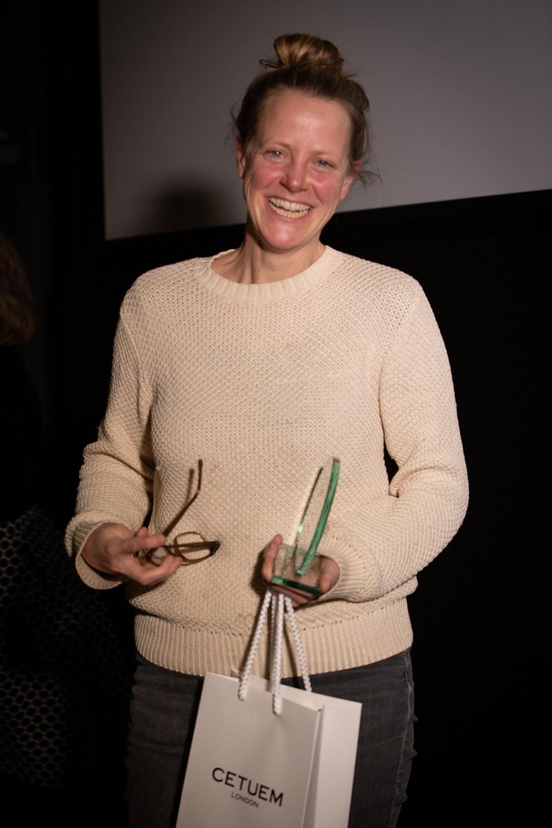 FromStrangeLand's tweet image. Here's our writer/director @csteinbeis accepting the award for BEST F-RATED SHORT FILM at TweetFest in November 2021! uktweetfest.com/2021/12/02/our… #comedy #shortfilm #FRated #awardwinner #thankyou #filmfestival #filmfestivallife #screenwriter #director