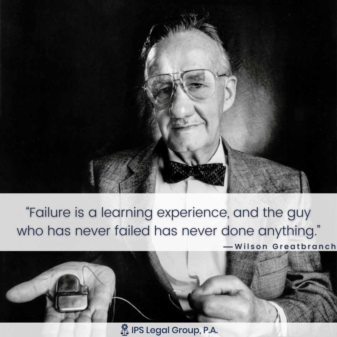 When you fail, it’s not a setback. It’s a chance for you to go back and do it right. There was something to learn in that moment, a lesson that will let you progress a little farther knowing what you didn’t know before. 

#businessowners #entrepreneurship #businessattorneys