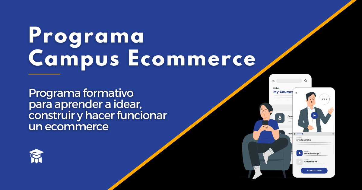 Elev8_EYDS's tweet photo. Conoce nuestro programa formativo completo, en el que aprenderás a idear, construir y hacer funcionar un #ecommerce de éxito. Accede a todos nuestros #cursosonline, certificaciones, recursos, #comunidad y #eventos con #CampusEcommerce.  
Inscríbete👉 https://t.co/2Oa5ZuXeJN https://t.co/cyBgzoXFeg
