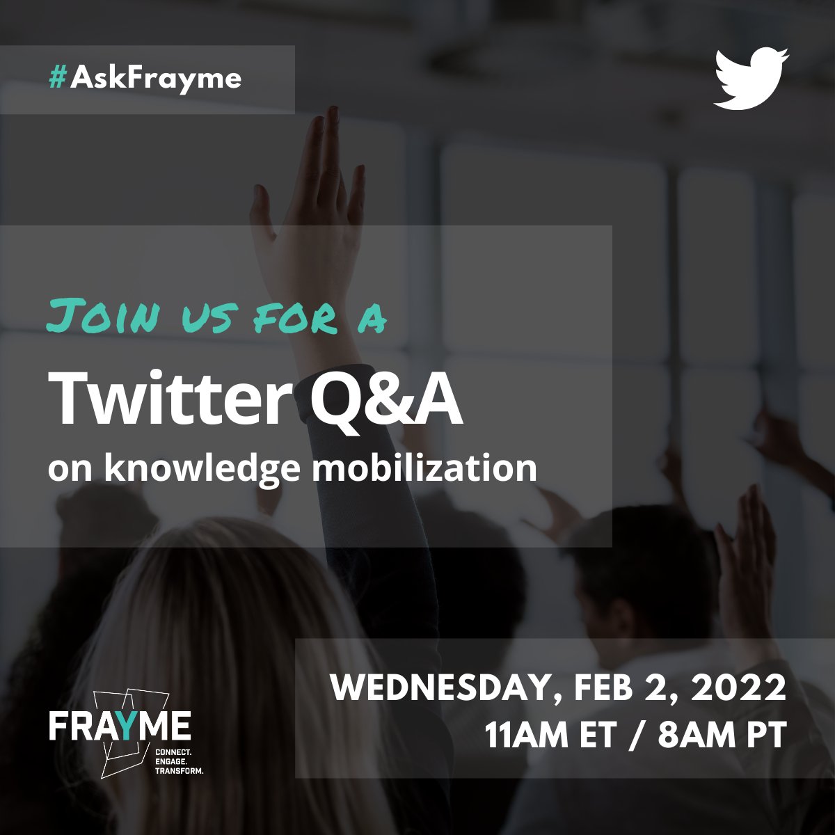 Frayme_Cadre's tweet image. In any field, it’s important to amplify and not appropriate different ways of knowing. Let’s talk about the nuances. 

🖋️Send us your questions using the #AskFrayme hashtag and we’ll answer them on Wednesday at our Twitter Q&amp;amp;A 💬

#KnowledgeEquity #Inclusion #LivedExperience #kmb