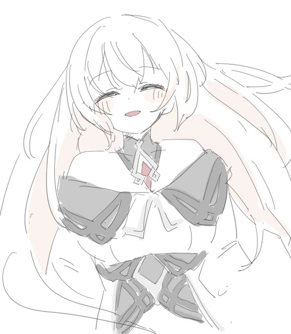 髪の流れを少し学んだ がんばるぞ
#ER_Fanart 