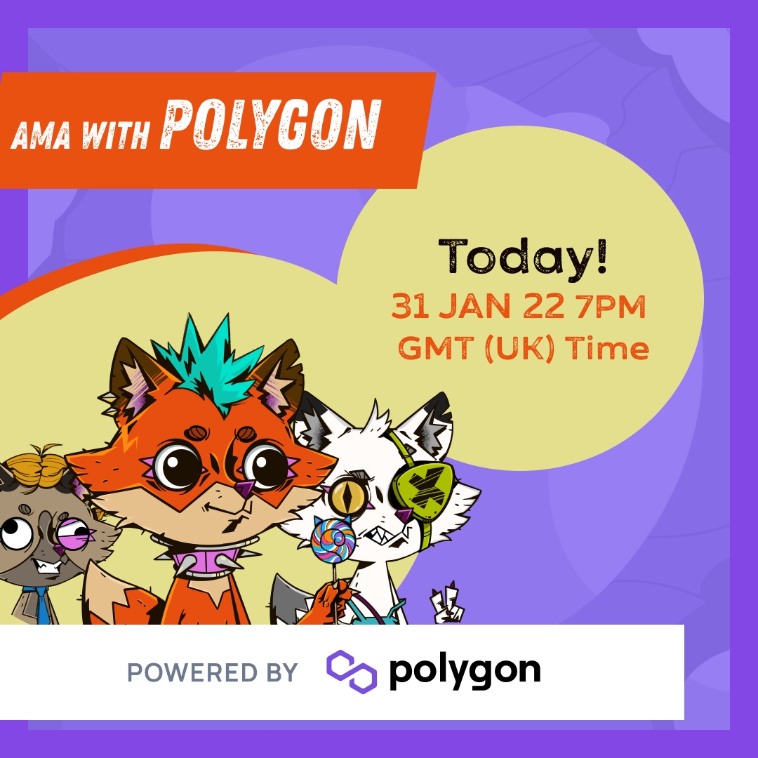 rogues_studio's tweet image. It's today!

We are going to reveal some details about our partnership with Polygon on the Discord AMA.

This will be a good chance to dig out more Foxiz' future. 

Join us 👉 linktr.ee/roguefoxguild

#Polygon #nft #nfts #nftcommunity