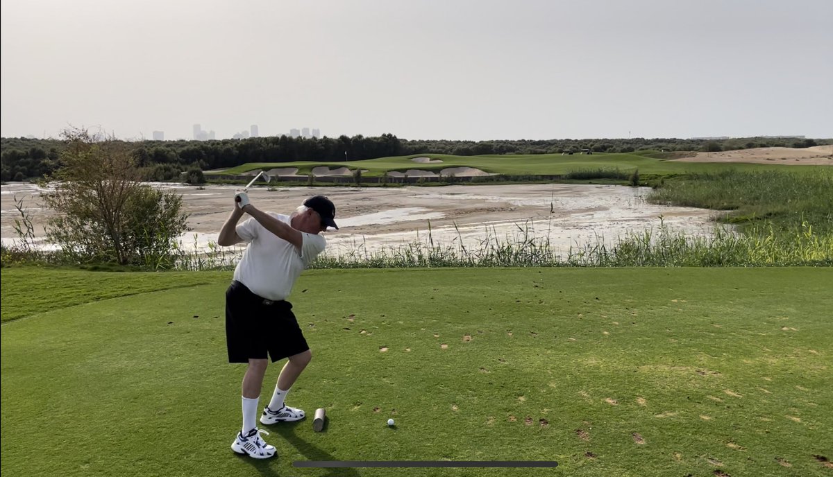 Good day at one of #Dubai underrated golf courses <a href="/AlZorahGolfClub/">Al Zorah Golf Club</a> #Golf #Trips #Clients <a href="/vandageorge07/">Vanda</a> <a href="/R4ND3R5_16/">Ryan Anderson</a> 🇦🇪⛳️🏌🏻‍♂️