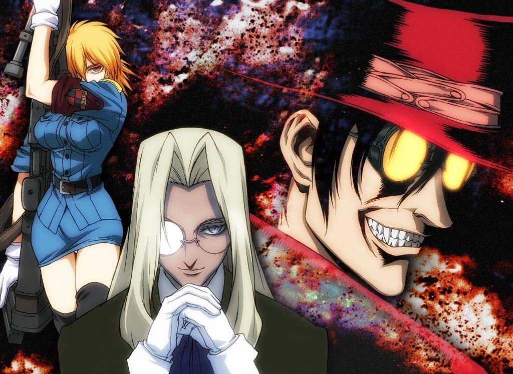 hellsing ultimate com a dublagem do hellsing antigo 