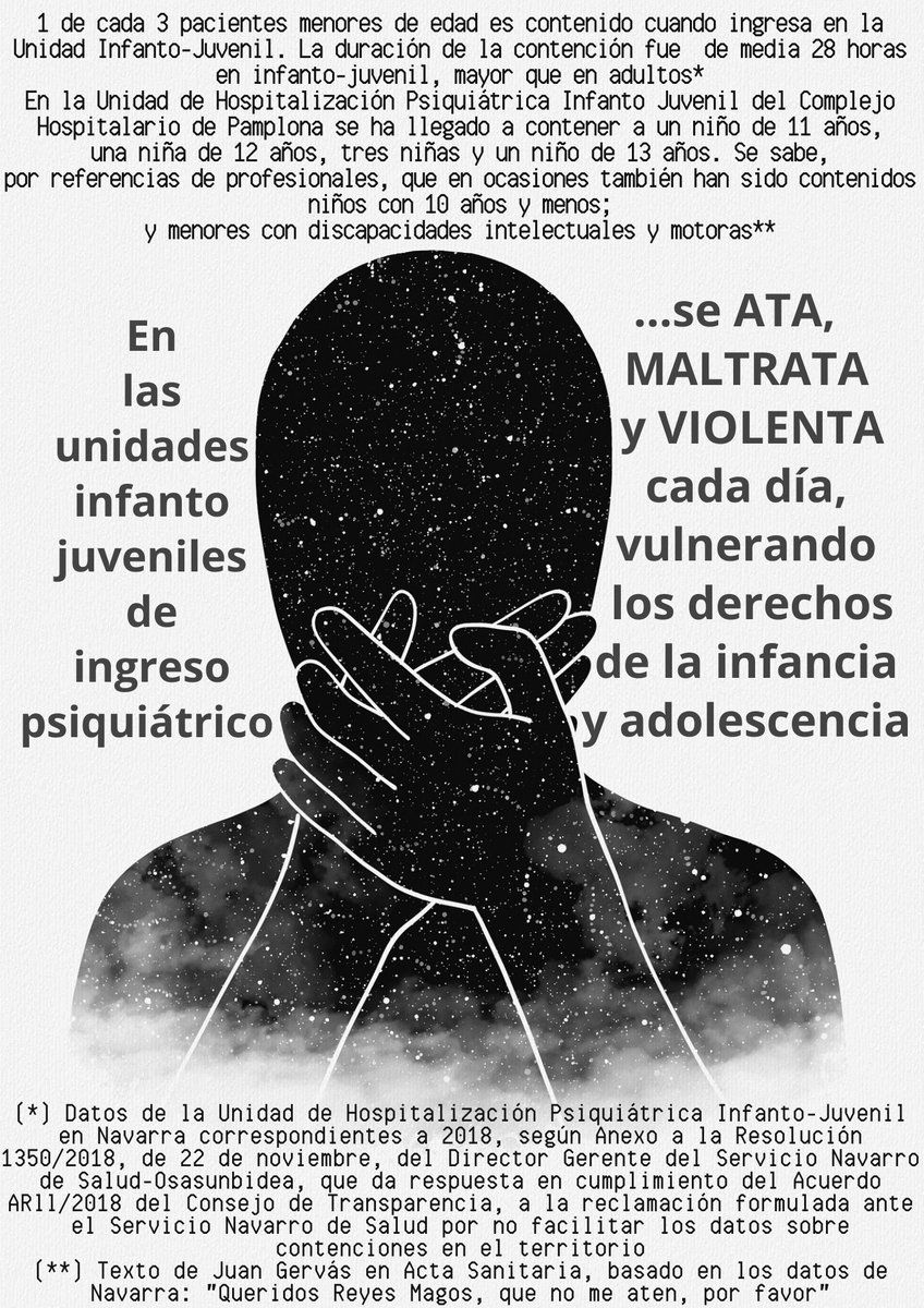 Hoy que <a href="/SaveChildrenEs/">Save the Children Es</a> habla de la falta de recursos en la atención psiquiátrica a infancia y adolescencia y pide, entre otras, más plazas de ingreso, recordemos los testimonios de niños, niñas y adolescentes ingresados en dichas unidades briega.org/es/noticias/ci… ¿Más plazas AHÍ?