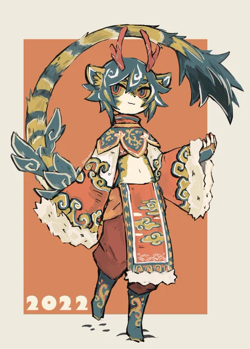 虎年吉祥!🐅 #imo10pic 